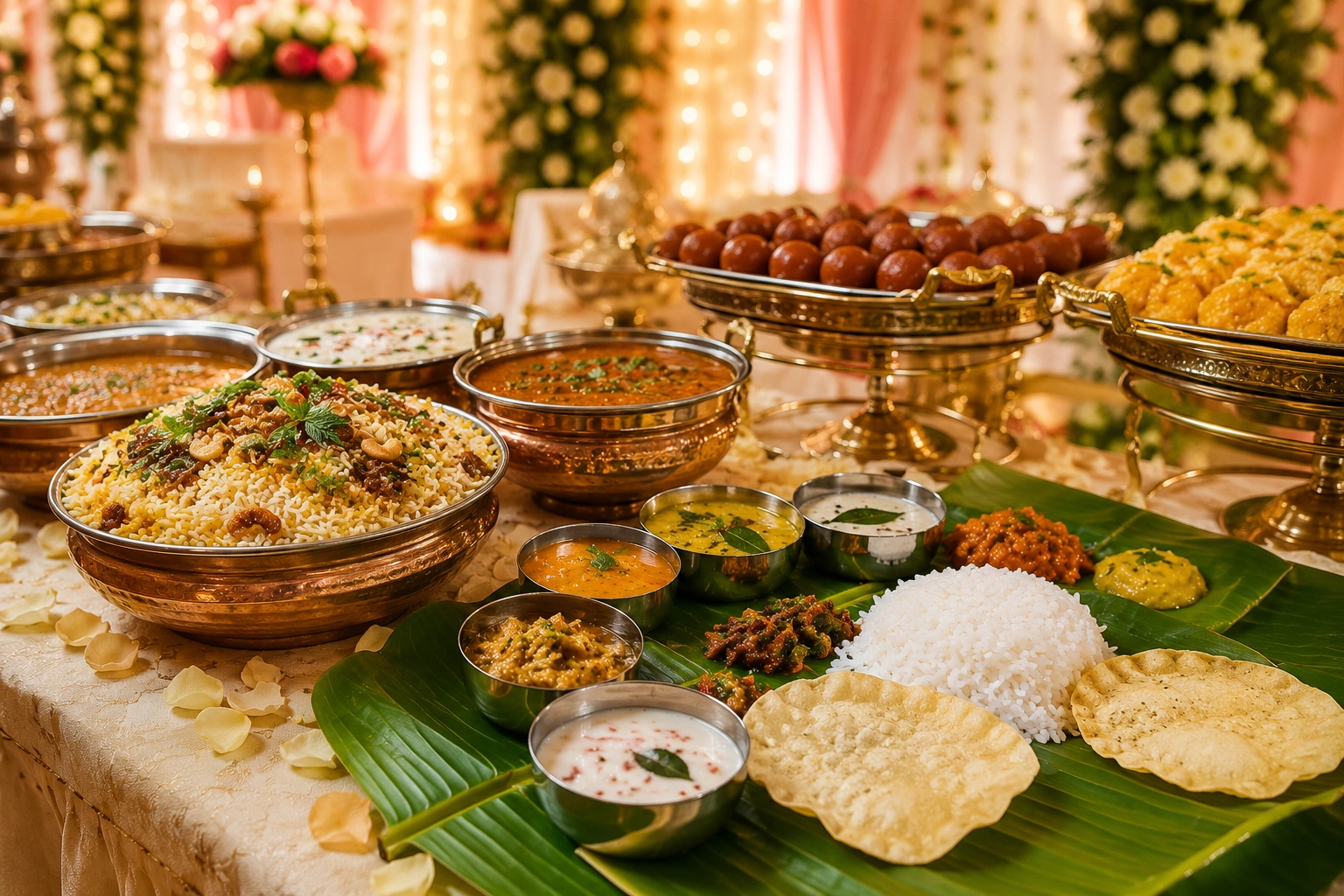 Wedding menu